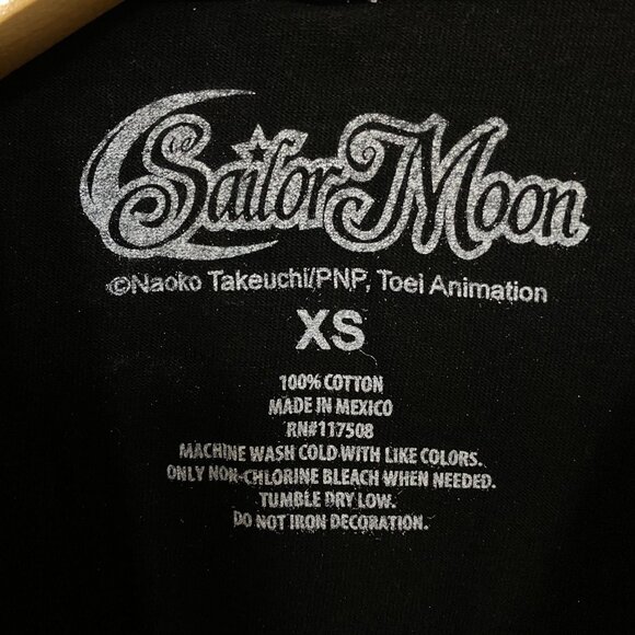 Sailor Moon The Sailor Scouts Symbols Anime Long Sleeve Extra Small - Picture 4 of 4